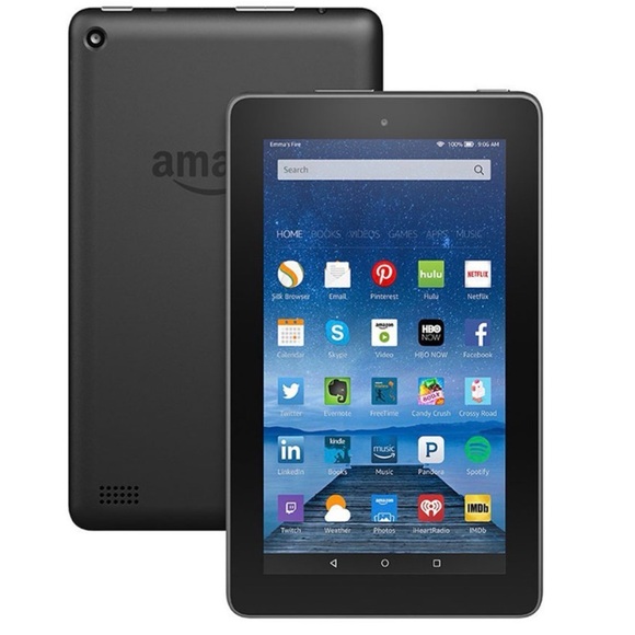 Amazon Fire 7 Tablet - Black with Charger - Picture 3 of 6